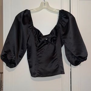 Sexy off the shoulder evening blouse